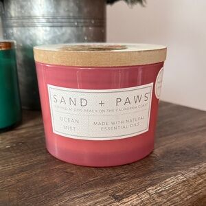 NWT Sand + Paws Ocean Mist Goldendoodle Candle